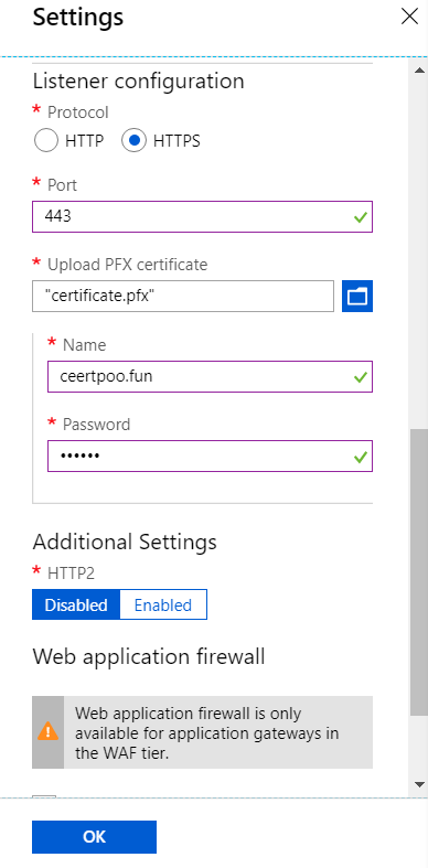 Application gateway