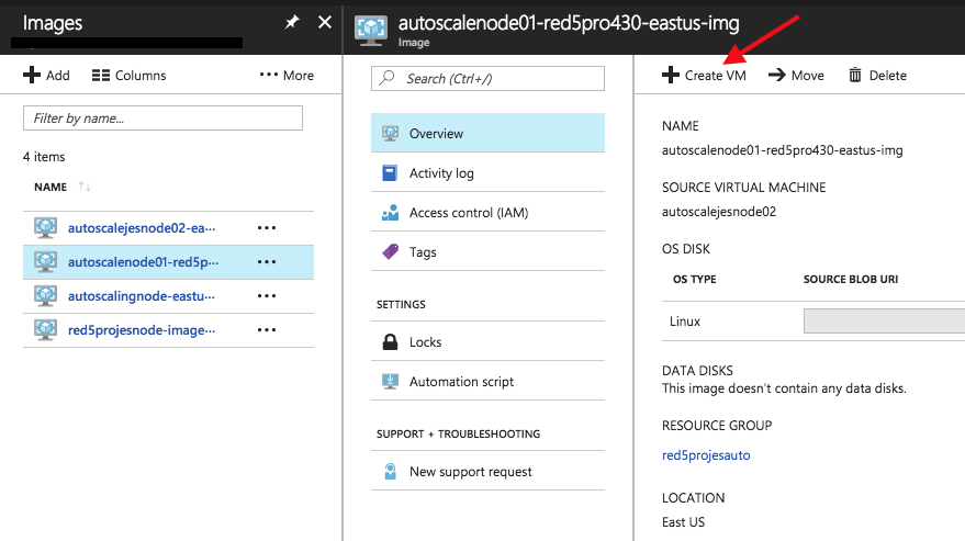 Create VM