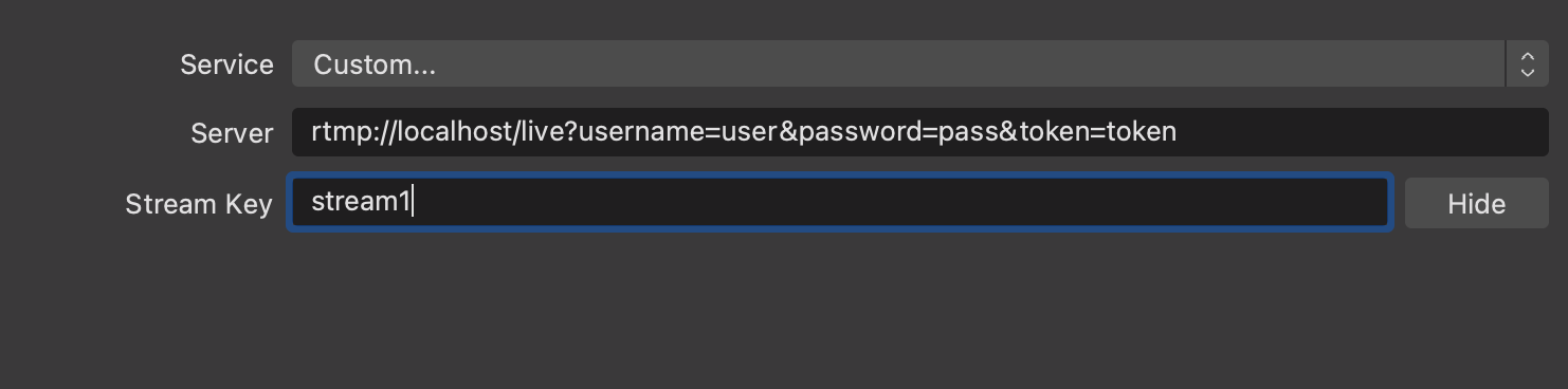 obs auth
