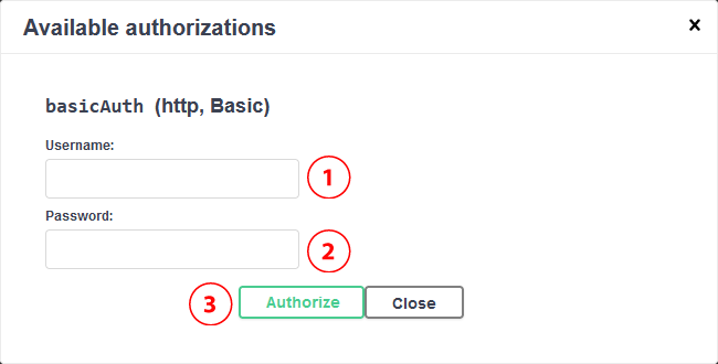 Stream Manager 2.0 authenticate to OpenAPI/Swagger UI enter un/pw